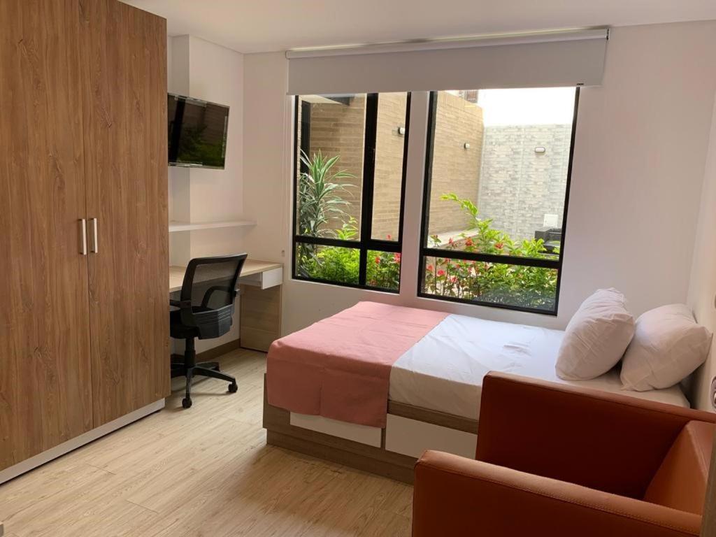 Aparta Estudios Connect Bogotá Habitación foto